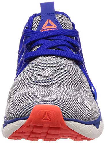 Reebok Floatride Run Flexweave, Zapatillas de Cross para Hombre, Multicolor (White/Blue Move/Atomic Red 000), 40.5 EU