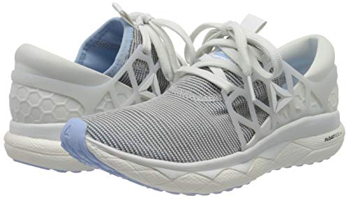 Reebok FLOATRIDE Run FLEXWEAVE, Zapatillas de Deporte para Mujer, Multicolor (White/Denim Glow/True Grey1r 000), 36 EU