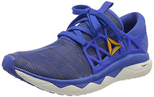 Reebok FLOATRIDE Run FLEXWEAVE, Zapatillas de Trail Running para Hombre, Multicolor (Crushed Cobalt/Solar Gold/White 000), 44.5 EU