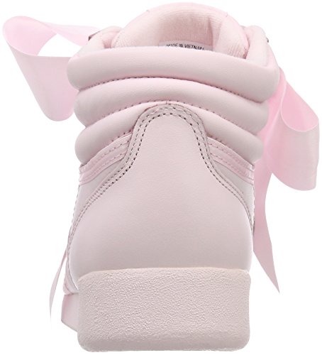 Reebok F/s Hi Satin Bow, Zapatillas de Gimnasia para Mujer, (Porcelain Pink/Skull Porcelain Pink/Skull), 37.5 EU