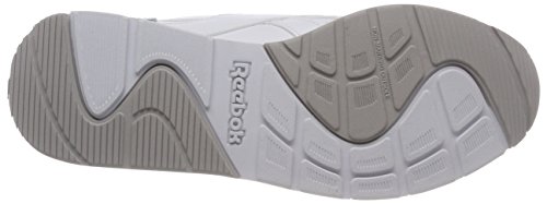 Reebok Glide, Sneaker Womens, White/Steel Royal, 40.5 EU