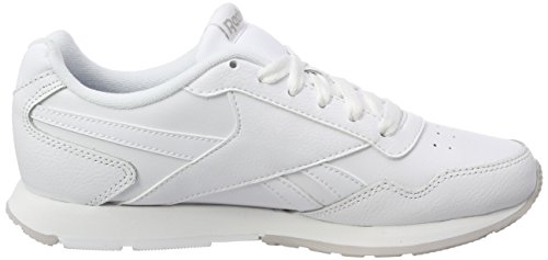 Reebok Glide, Zapatillas de Deporte para Mujer, White Steel Royal, 37 EU