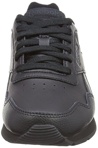 Reebok Glide, Zapatillas de Gimnasia para Mujer, Negro (Black/DHG Solid Grey Royal Black/DHG Solid Grey Royal), 37 EU