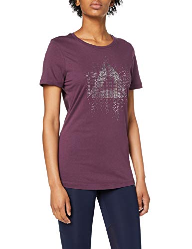 Reebok GS Motion Dot Crew Camiseta, Mujer, urbvio, S