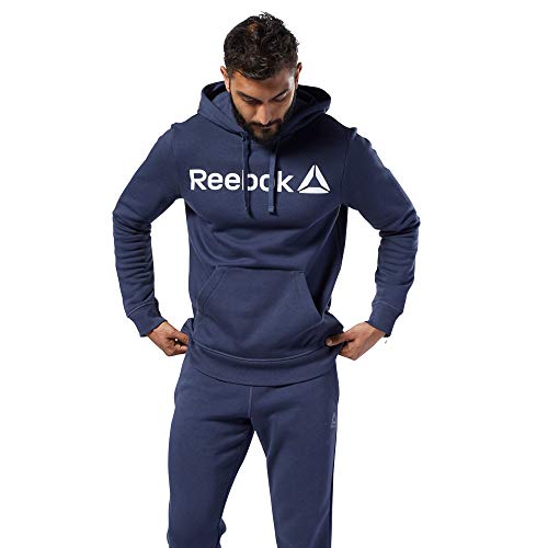 Reebok GS Training Delta Hoodie Sudadera, Hombre, hernvy, 2XL