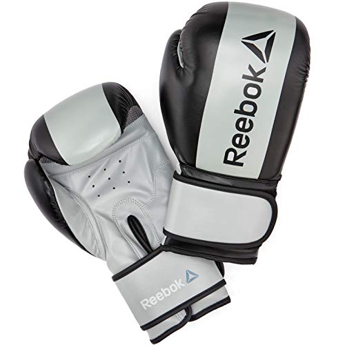 Reebok Guantes de Boxeo - Gris, 16 oz.