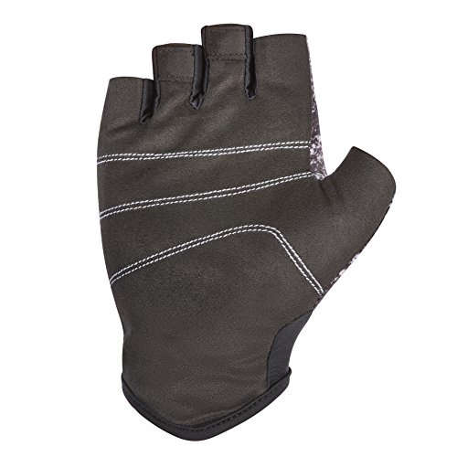 Reebok Guantes de Fitness para Mujeres - Negro/Blanco, L