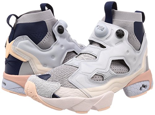 Reebok Instapump Fury OG ULTK DP Hombre Running Trainers Sneakers (UK 9 US 10 EU 43, Power Cloud Grey Navy CM9352)