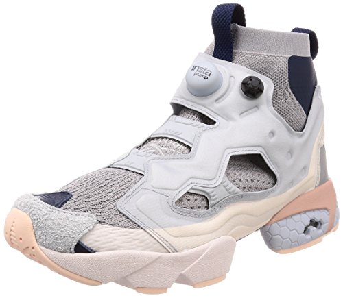 Reebok Instapump Fury OG ULTK DP Hombre Running Trainers Sneakers (UK 9 US 10 EU 43, Power Cloud Grey Navy CM9352)