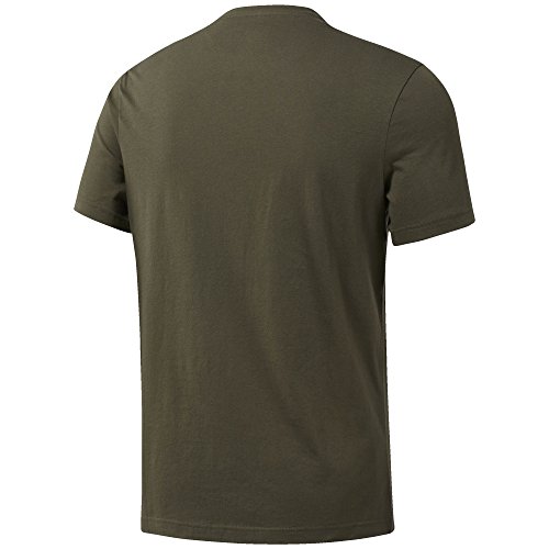 Reebok King of Training Camiseta, Hombre, Verde (armygr), S