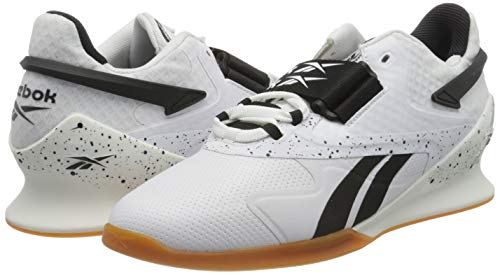 Reebok Legacy Lifter II, Zapatillas de Deporte para Hombre, Negro/Blanco/RBKLE7, 45.5 EU