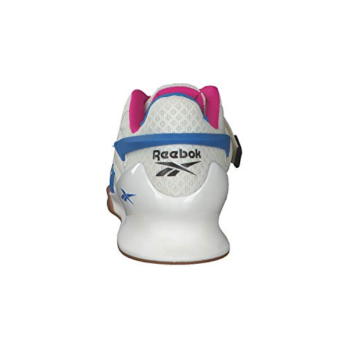 Reebok Legacy Lifter II, Zapatillas de Deporte para Mujer, Chalk/PROUDP/HORBLU, 38.5 EU