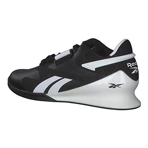 Reebok Legacy Lifter II, Zapatillas de Deporte para Mujer, Negro/Blanco/PUGRY6, 38.5 EU