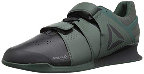 Reebok Legacylifter Cross Trainer para hombre, Gris (Carbón/Verde tiza/Industri), 40 EU