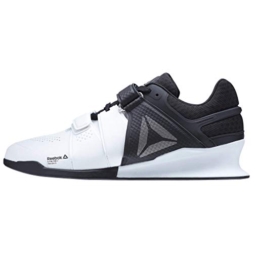 Reebok - Legacylifter Cross Trainer - Zapatillas deportivas para hombre, Blanco (negro, blanco, (White/Black/Pewter)), 41 EU