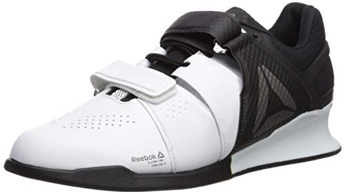 Reebok - Legacylifter Cross Trainer - Zapatillas deportivas para hombre, Blanco (negro, blanco, (White/Black/Pewter)), 41 EU