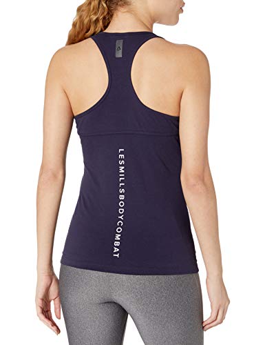 Reebok Les Mills Bodycombat - Camiseta sin Mangas para Mujer Morado Delirio Púrpura S