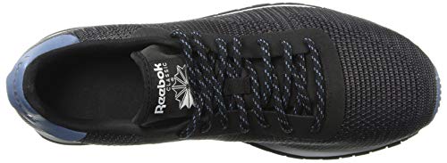 Reebok Lifestyle Classic Flexweave para hombre, Negro (Negro/Gris ceniza/Pizarra azul), 45.5 EU