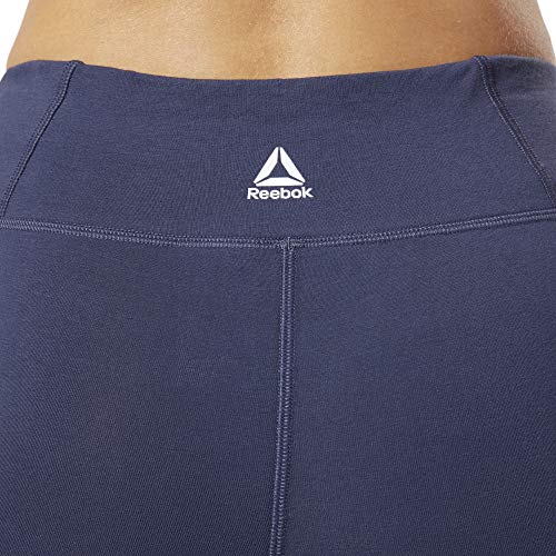 Reebok Linear Logo Tight CTN Mallas, Mujer, hernvy, L