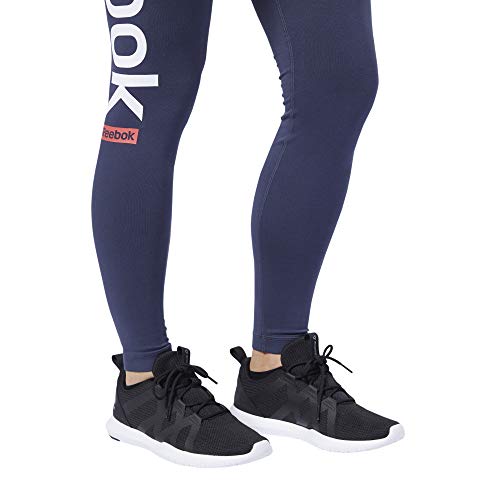 Reebok Linear Logo Tight CTN Mallas, Mujer, hernvy, L