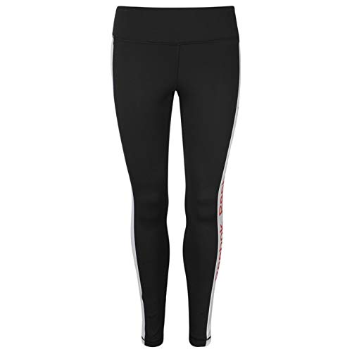 Reebok Linear Logo Tight Mallas, Mujer, Negro, L