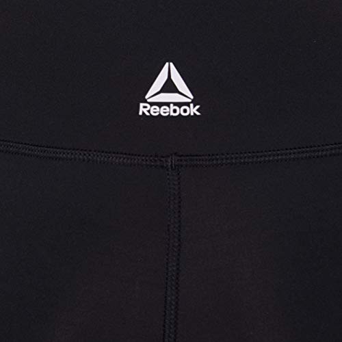 Reebok Linear Logo Tight Mallas, Mujer, Negro, M