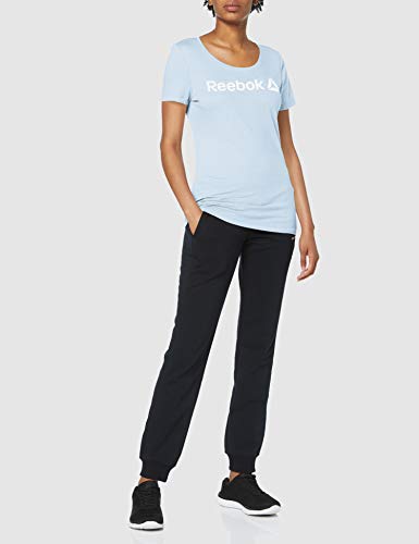 Reebok Linear Read Scoop Camiseta, Mujer, denglo, 2XS