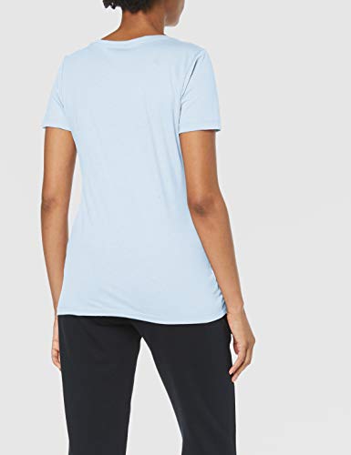 Reebok Linear Read Scoop Camiseta, Mujer, denglo, 2XS