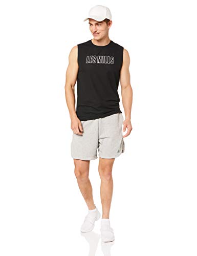 Reebok LM Sleeveless tee Camiseta, Hombre, Negro, S