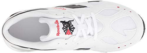 Reebok Men's AZTREK Shoes, White/Black/Excellent Red, 10 M US