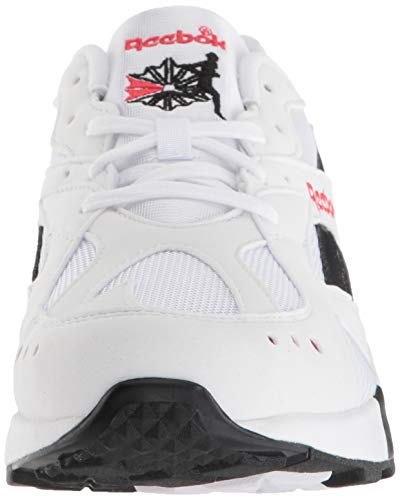 Reebok Men's AZTREK Shoes, White/Black/Excellent Red, 10 M US