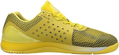 Reebok Men's CROSSFIT Nano 7.0 Cross Trainer, Bright Yellow/Black/White, 9 M US