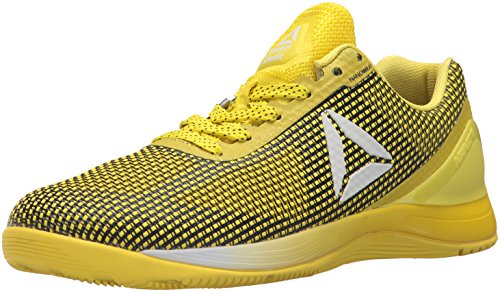 Reebok Men's CROSSFIT Nano 7.0 Cross Trainer, Bright Yellow/Black/White, 9 M US