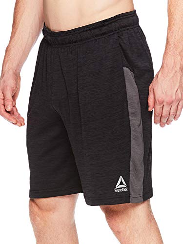 Reebok Men's Drawstring Shorts - Athletic Running & Workout Short