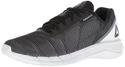 Reebok Men's Fast Flexweave Running Shoe white/black/spirit white, 9 M US