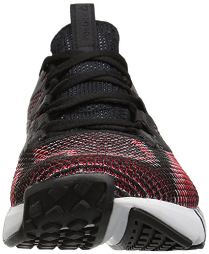 Reebok Men's Fusion FLEXWEAVE Sneaker, Black/ash Grey/White/Prime, 10 M US