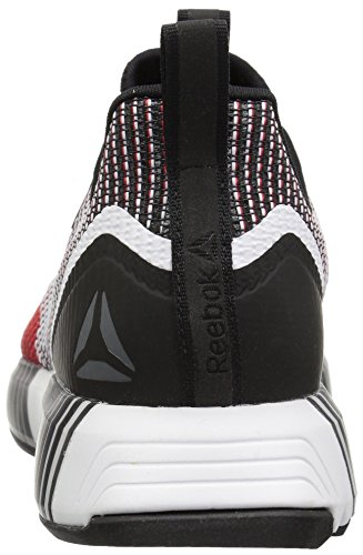 Reebok Men's Fusion FLEXWEAVE Sneaker, Black/ash Grey/White/Prime, 10 M US