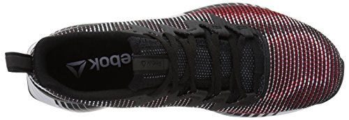 Reebok Men's Fusion FLEXWEAVE Sneaker, Black/ash Grey/White/Prime, 10 M US