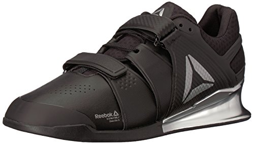 Reebok Men's Legacy Lifter Sneaker, Black/White/Silver, 14 M US