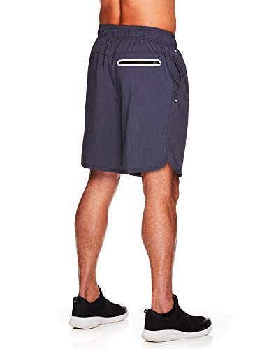 Reebok Men's Lightweight Workout Gym & Running Shorts w/Elastic Drawstring Waistband & Pockets