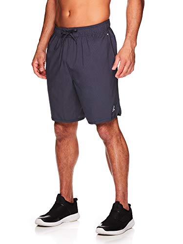 Reebok Men's Lightweight Workout Gym & Running Shorts w/Elastic Drawstring Waistband & Pockets