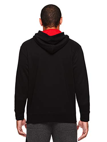 Reebok Men's Performance Pullover Hoodie - Graphic Hooded Activewear Sweatshirt