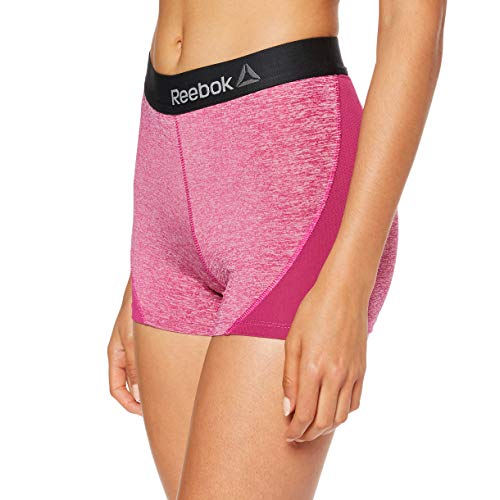 Reebok Missy Short Deportivo para Mujer Color Morado, Unitario T358-1, S