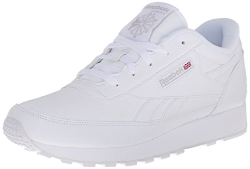 Reebok Mujeres Renaissance Piel Deportivos de Moda, White/Steel, Talla 8