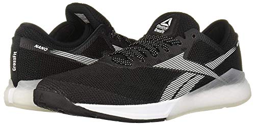 Reebok Nano 9, Cross Trainer para Hombre, Negro Y Blanco, 39 EU