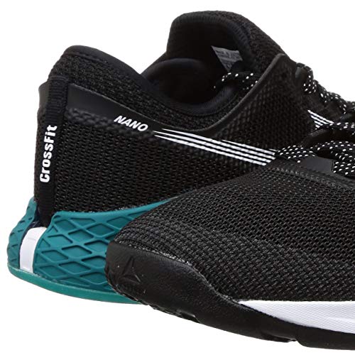 Reebok Nano 9, Zapatilla de Correr para Hombre, Black/Seatea/Humblu, 42.5 EU