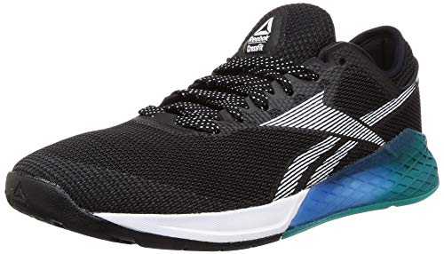 Reebok Nano 9, Zapatilla de Correr para Hombre, Black/Seatea/Humblu, 42.5 EU