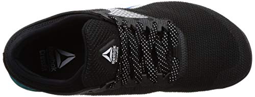 Reebok Nano 9, Zapatilla de Correr para Hombre, Black/Seatea/Humblu, 45 EU