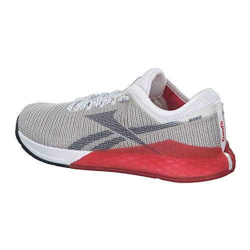 Reebok Nano 9, Zapatillas de Deporte para Hombre, Multicolor (Blanco/Prired/Maruni 000), 45 EU