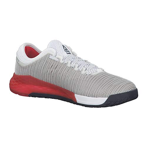 Reebok Nano 9, Zapatillas de Deporte para Hombre, Multicolor (Blanco/Prired/Maruni 000), 45 EU